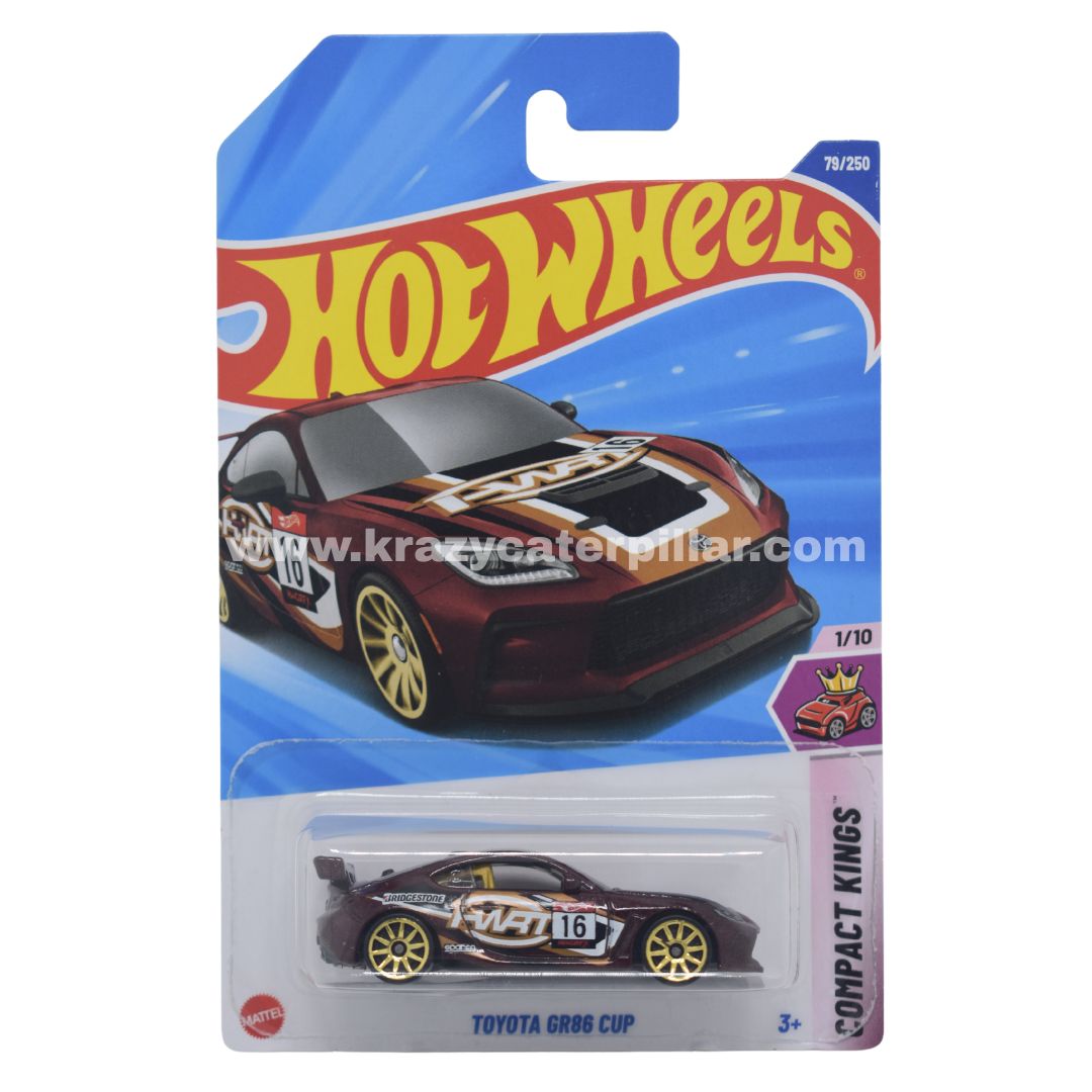 Hot Wheels Toyota GR86 Cup Brown 1:64