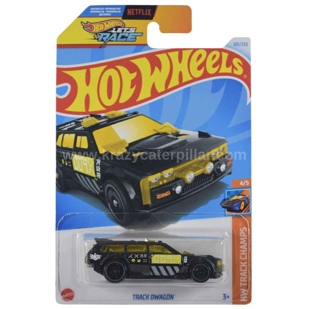 Hot Wheels Track Dwagon Yellow Krazy Caterpillar