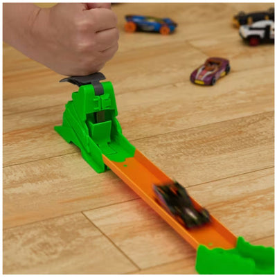 Hot Wheels Toxic Super Jump Track Set