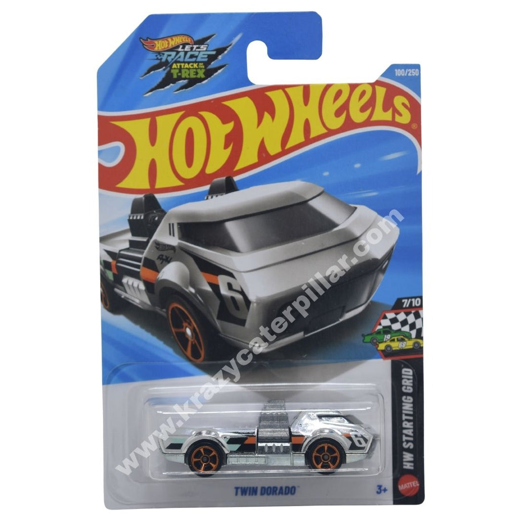 Hot Wheels: Twin Dorado - Silver