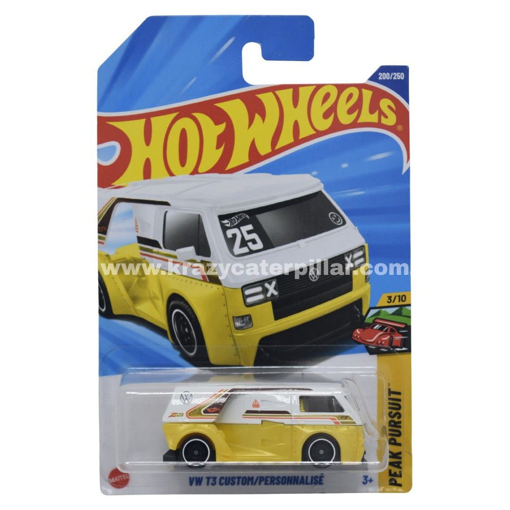 Hot Wheels VW T3 Custom - Yellow-White