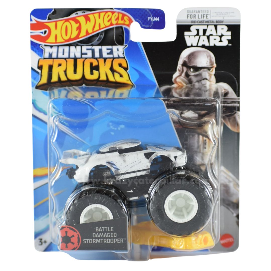 Hot Wheels® Monster Trucks Battle Damaged Stromtrooper 1:64 Scale Die-Cast Truck