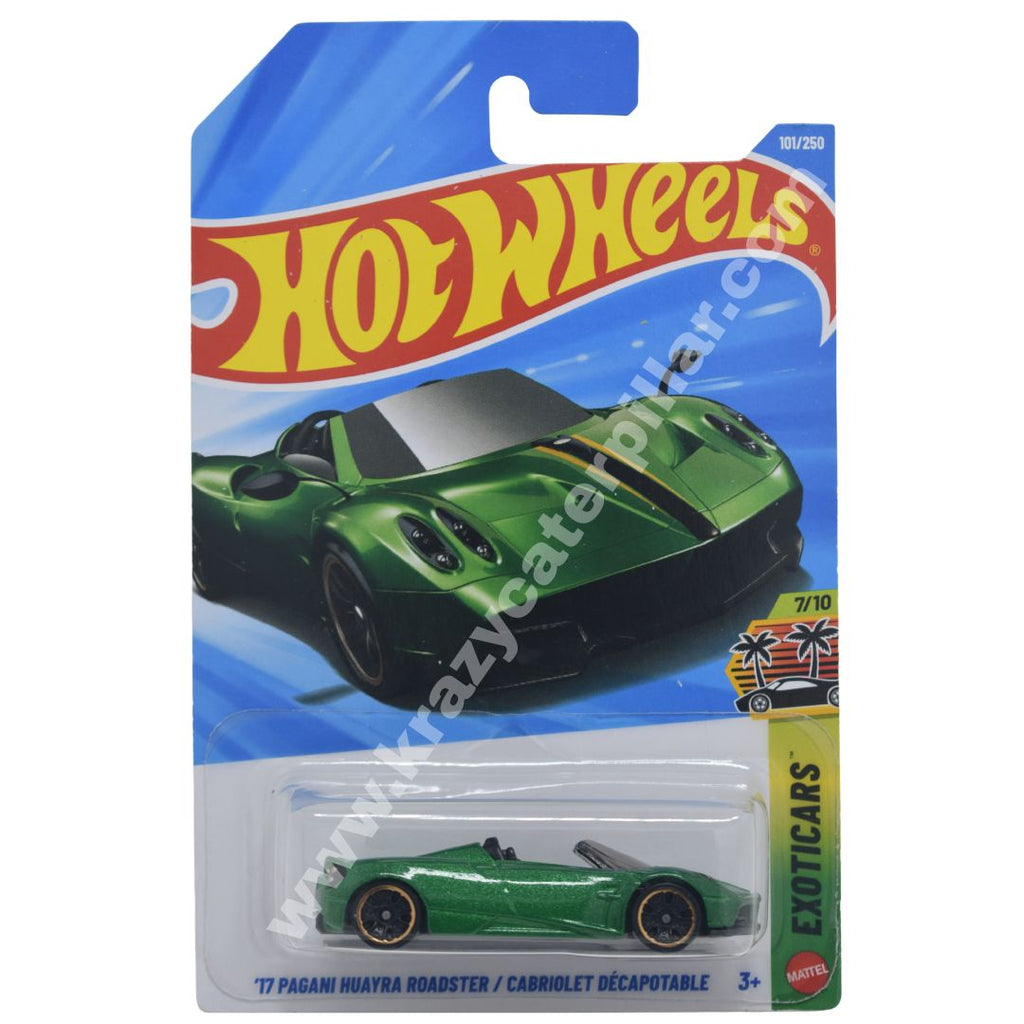Hot Wheels '17 Pagani Huayra Roadster - Green