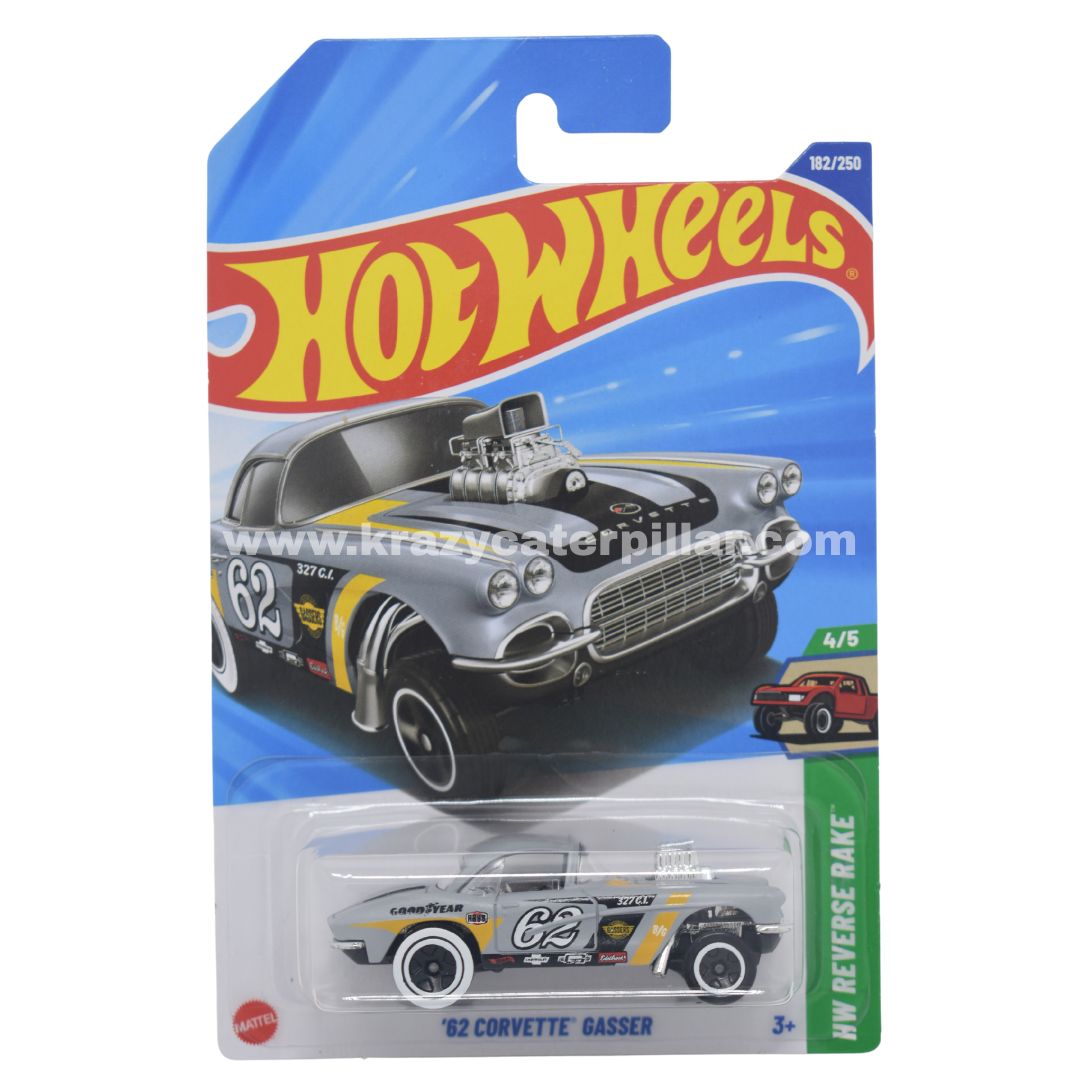 Hot Wheels '62 Corvette Gasser Silver