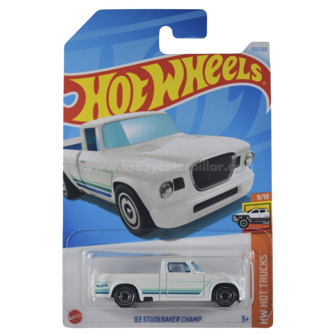 Hot Wheels '63 Studebaker Champ White