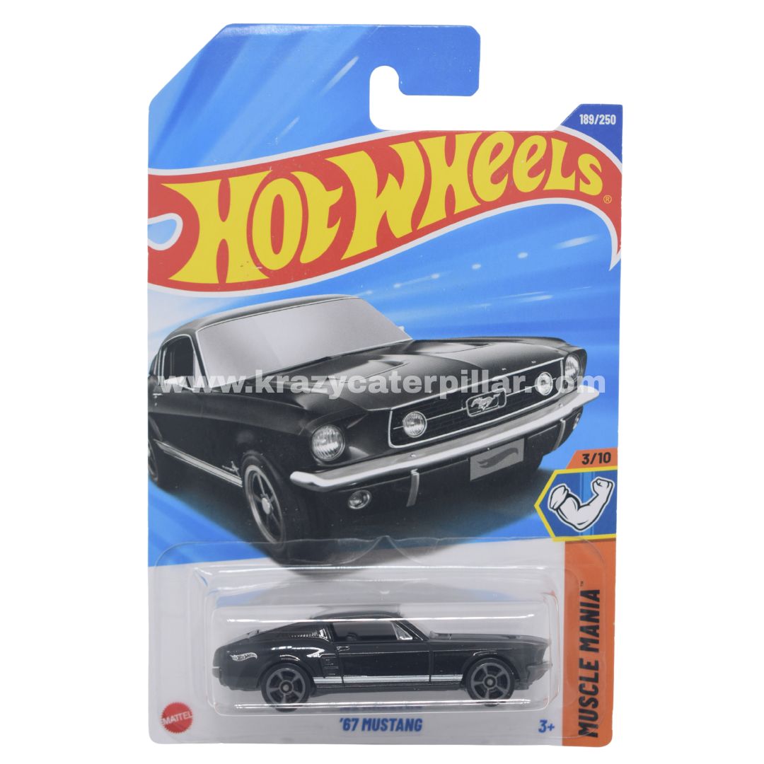 Hot Wheels '67 Mustang Black