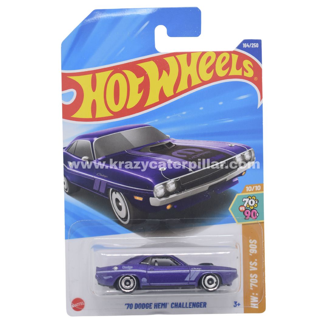 Hot Wheels '70 Dodge Hemi Challenger Purple