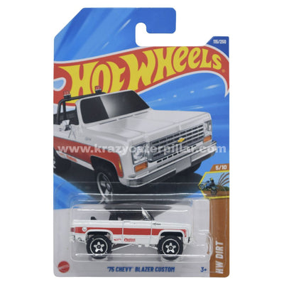 Hot Wheels '75 Chevy Blazer Custom - White