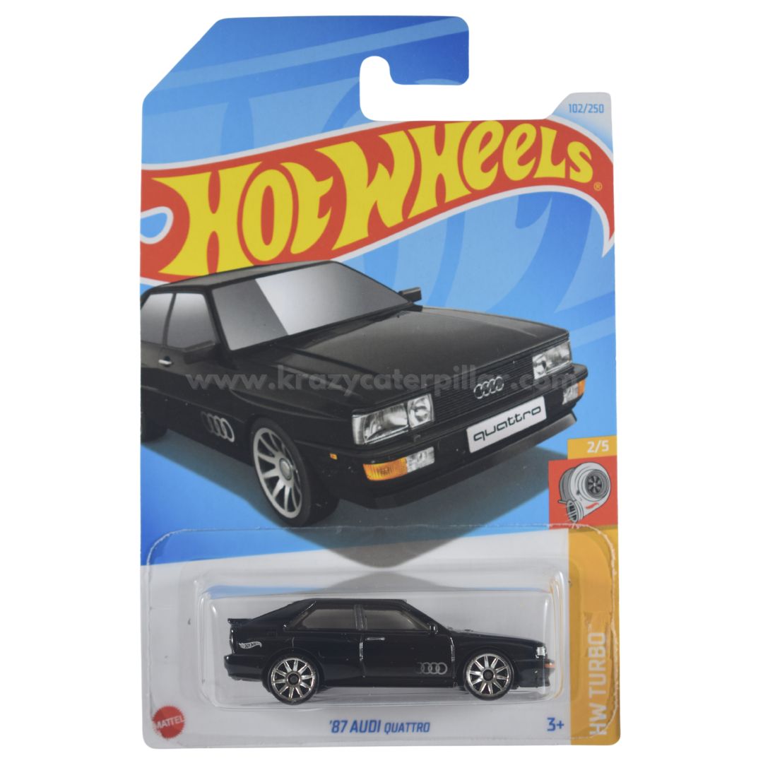 Hot Wheels '87 Audi Quattro Black