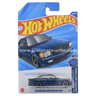Hot Wheels '89 Mercedes-Benz 560 Sec AMG - Blue