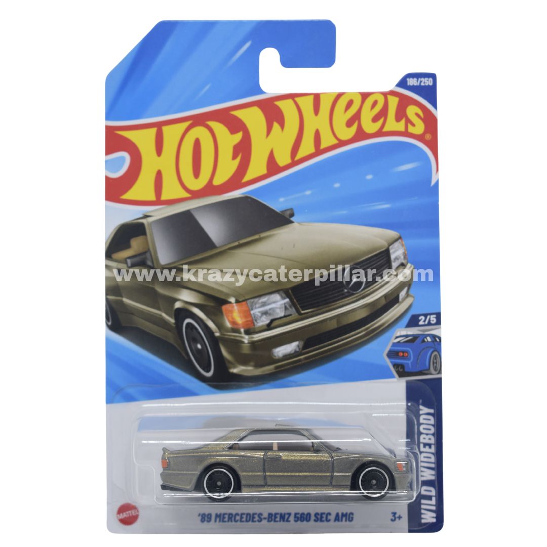 Hot Wheels '89 Mercedes-Benz 560 Sec AMG Gold