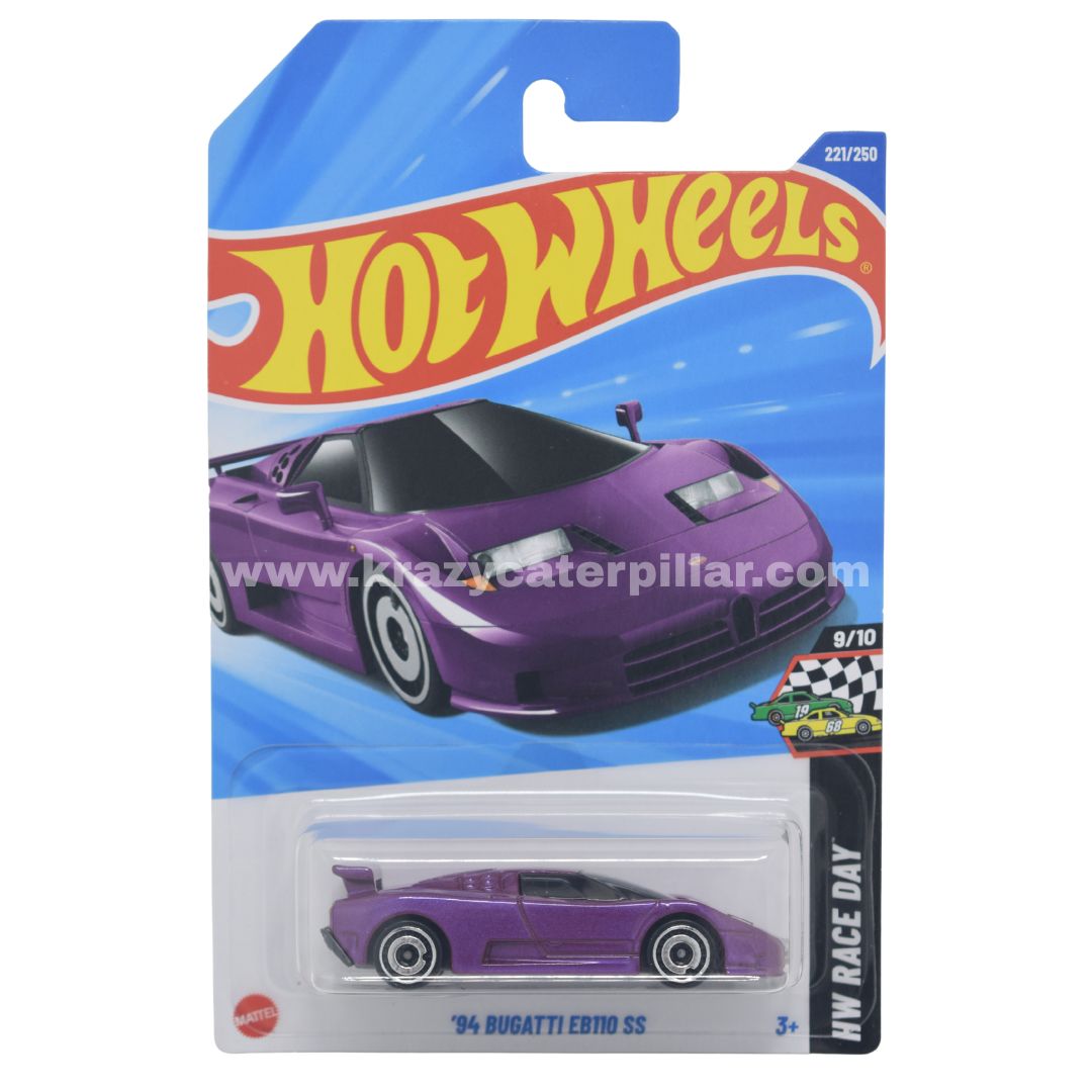 Hot Wheels '94 Bugatti EB110 SS - Purple