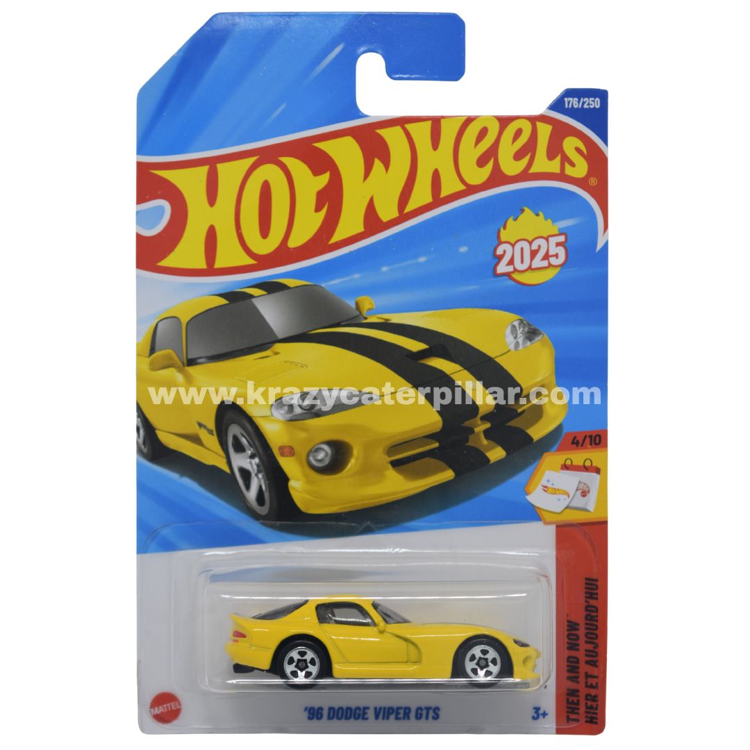 Hot Wheels '96 Dodge Viper GTS - Yellow