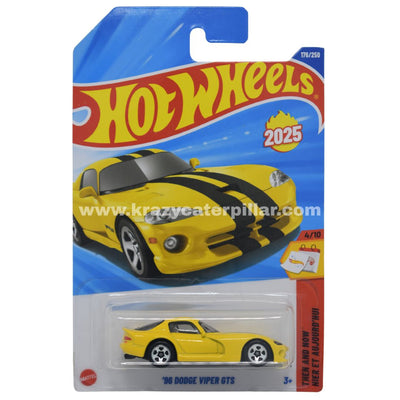 Hot Wheels '96 Dodge Viper GTS - Yellow