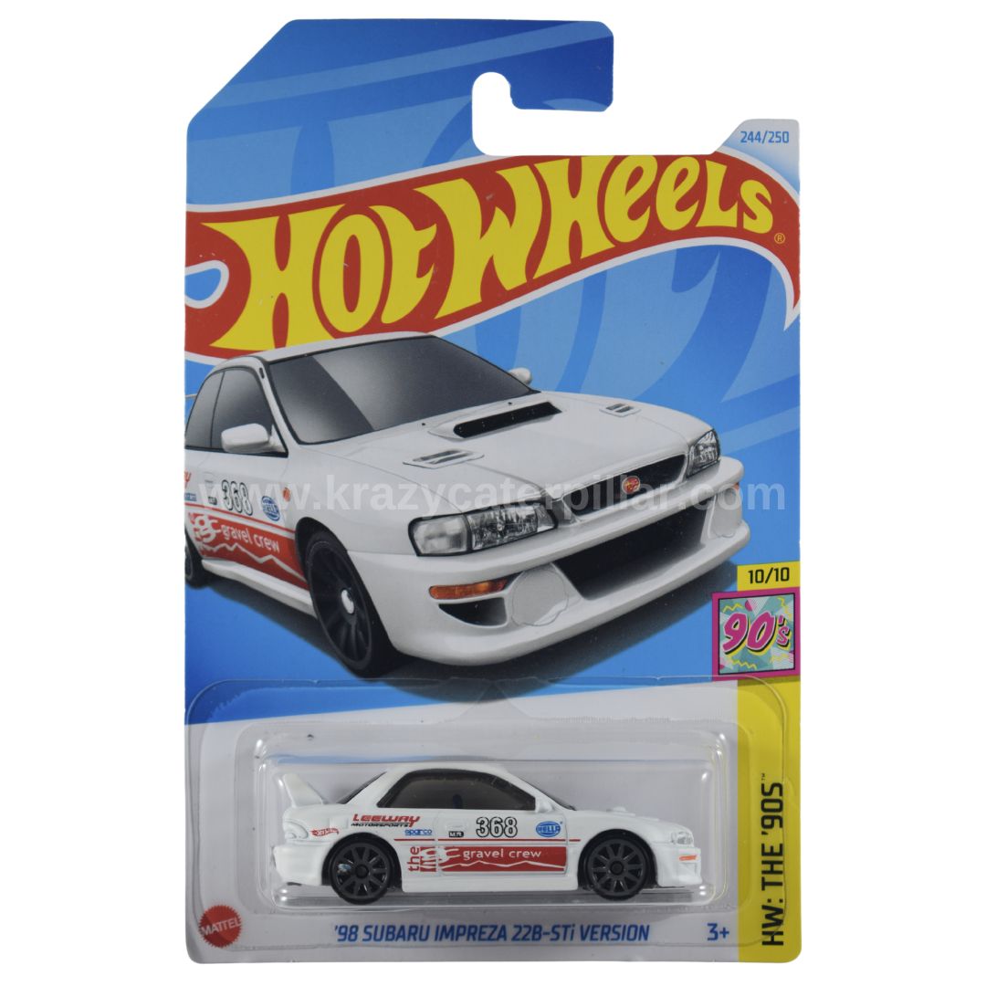 Hot Wheels '98 Subaru Impreza 22B-STi Version White