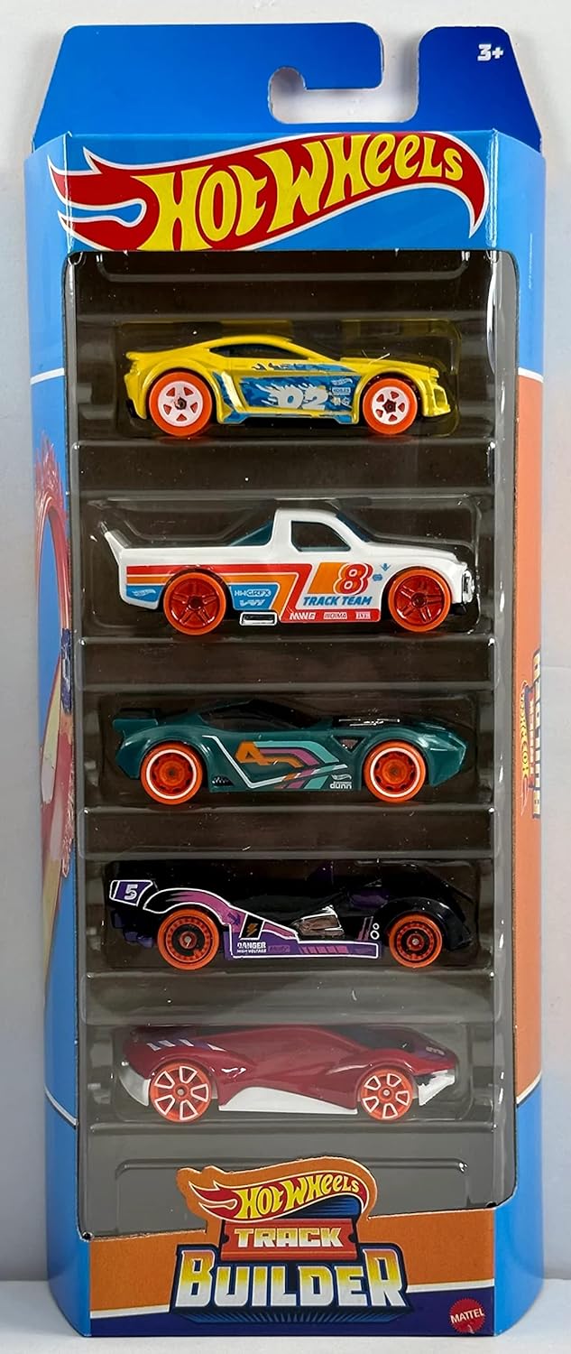 Hot Wheels: Track Builder 5 Car Pack 2024