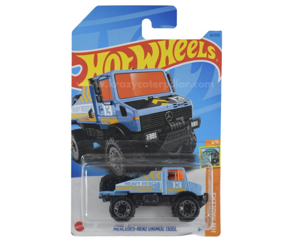 Hot Wheels Mercedes-Benz Unimog 1300L – Krazy Caterpillar