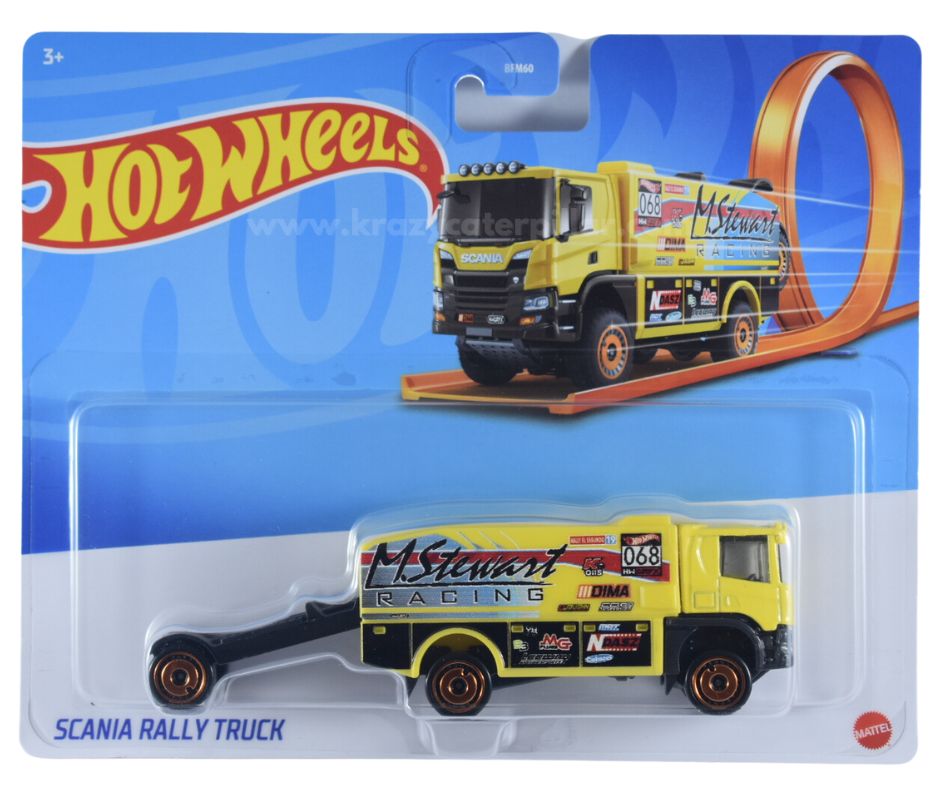 Hot Wheels Track Trucks - Scania Rally Truck