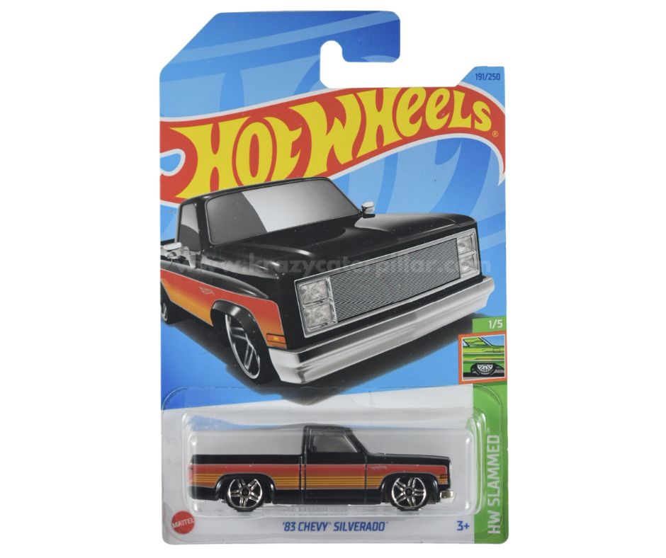 Decalcomania Hot Wheels '83 Chevy Silverado 1/64 Waterslide Personalizzata