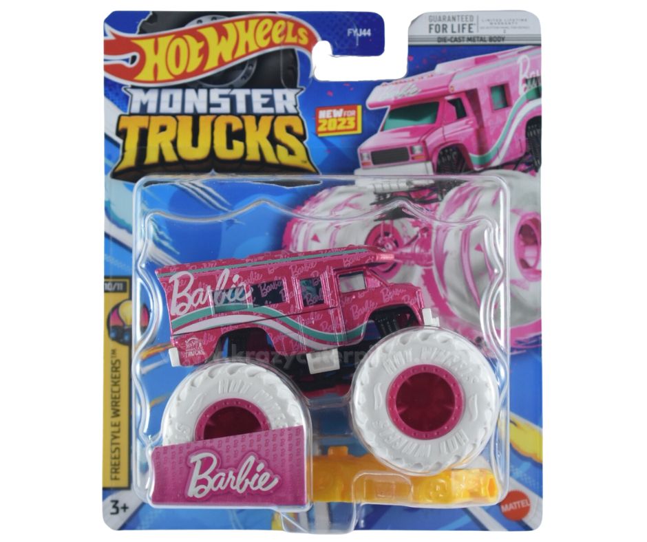 Hot Wheels® Monster Trucks Barbie 1:64 Scale Die-Cast Truck