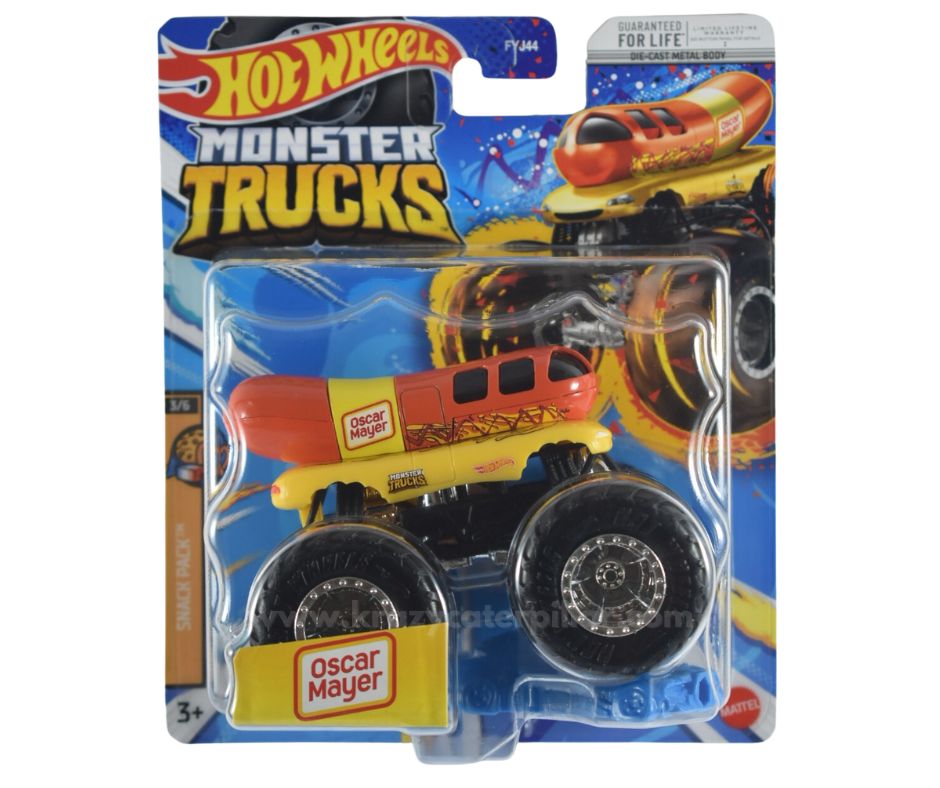 Hot Wheels® Monster Trucks Oscar Mayer 1:64 Scale Die-Cast Truck