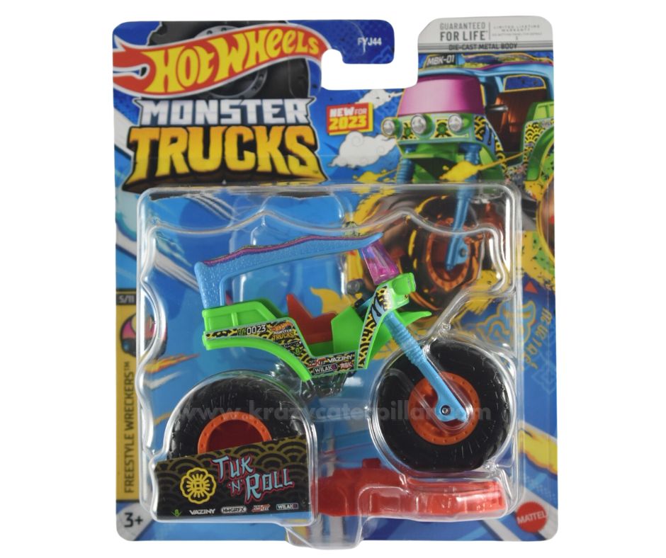 Hot Wheels® Monster Trucks Tuk 'N' Roll 1:64 Scale Die-Cast Truck
