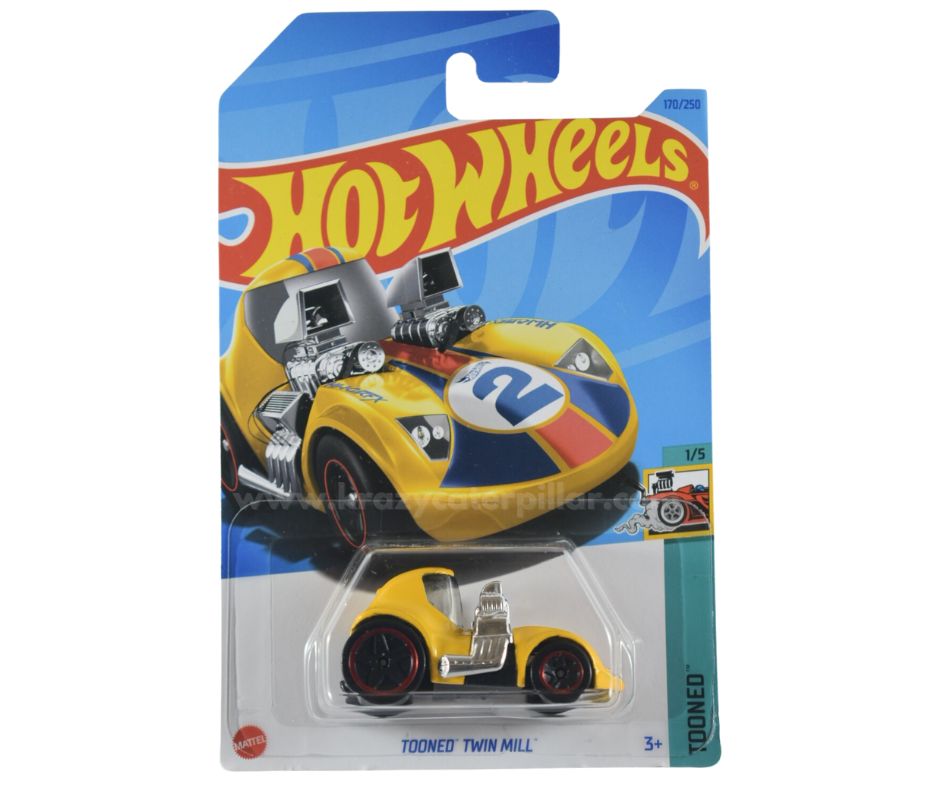 Hot Wheels Tooned Twin Mill Yellow