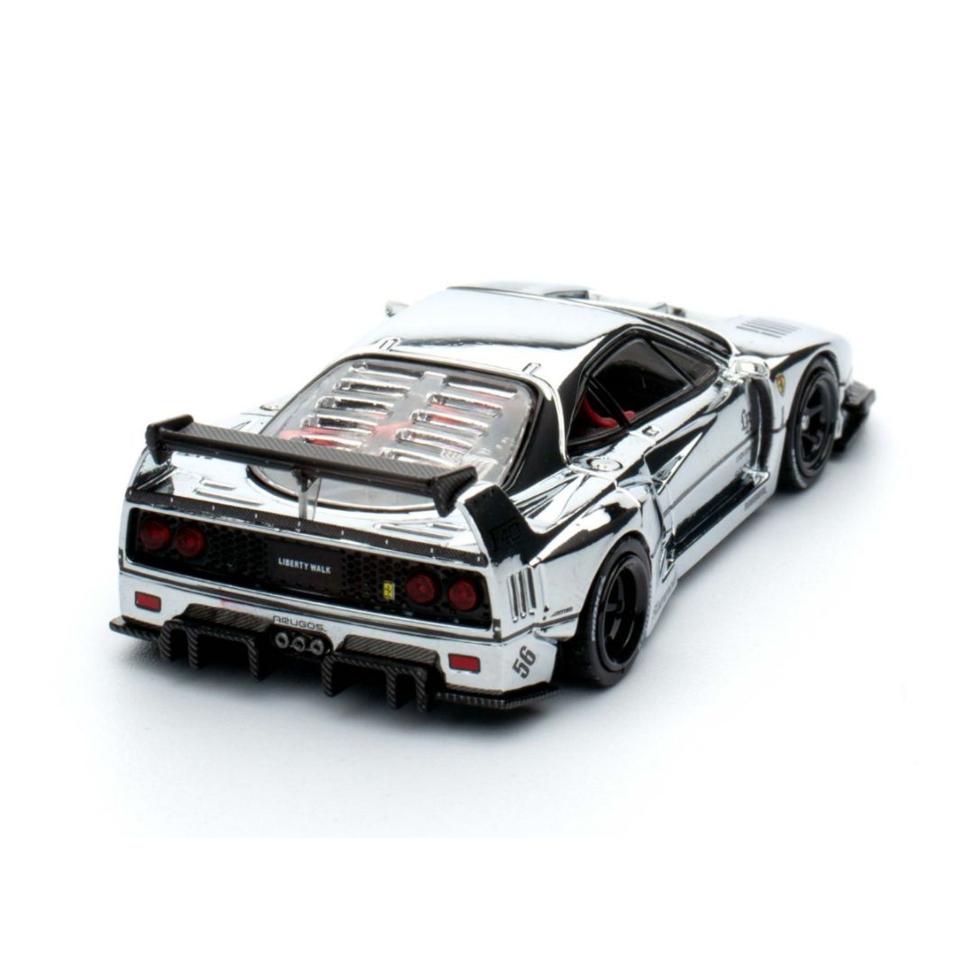 INNO64: Ferrari F40 LBWK Chrome Silver – Krazy Caterpillar