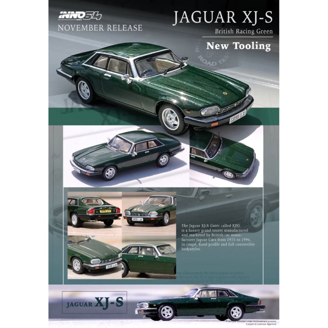 INNO64: Jaguar XJ-S British Racing- Green