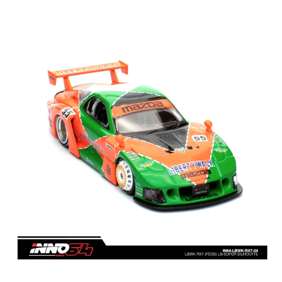 INNO64 LBWK RX7 シルエット INNO64: LBWK Mazda RX-7 FD3S LB Super Silhouette – Krazy