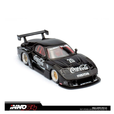 INNO64- LBWK- Mazda RX-7 FD3S LB-Super-Silhoutte Coca Cola