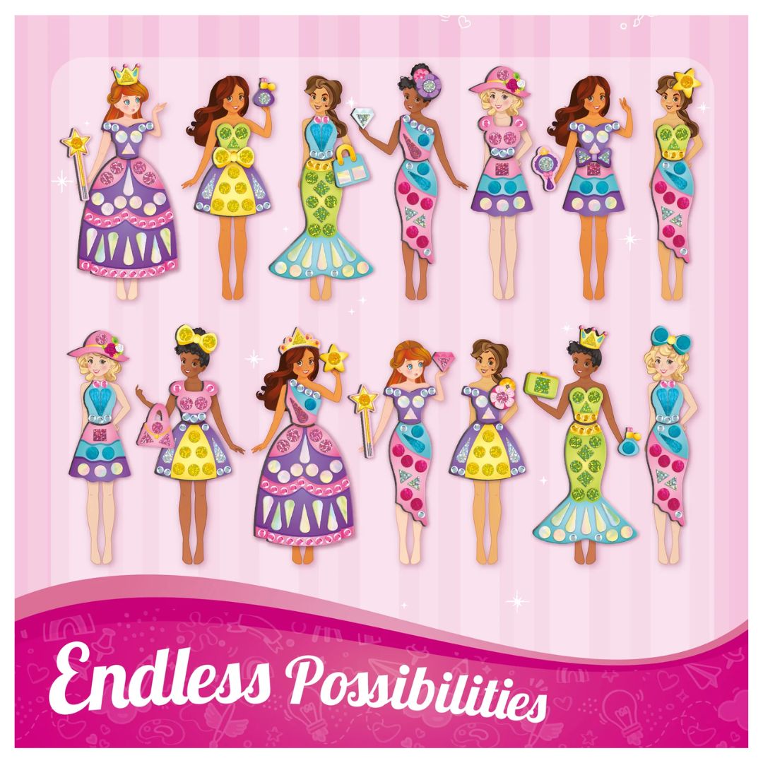 Imagi Make: DIY Magnetic Dress Up - Princess