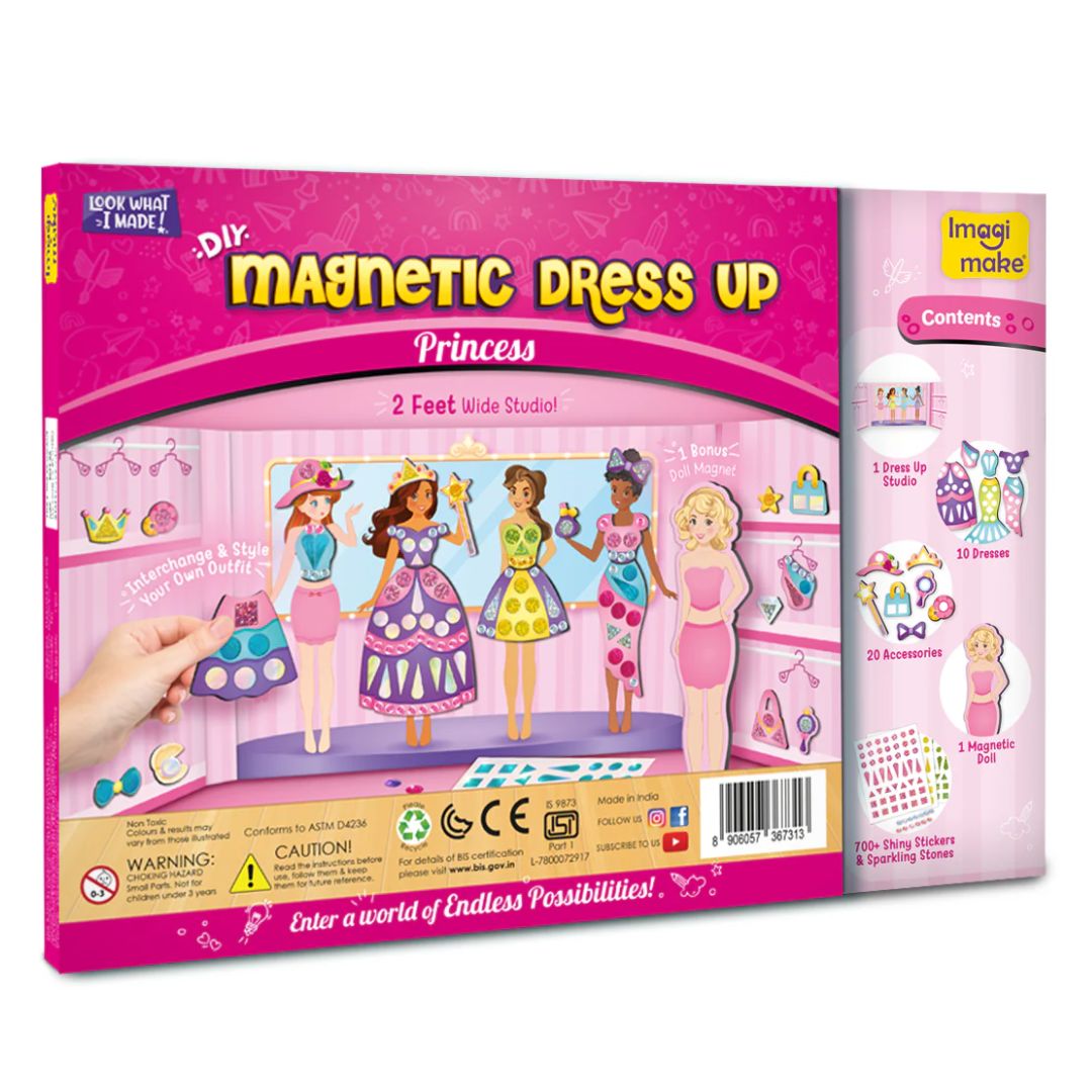 Imagi Make: DIY Magnetic Dress Up - Princess