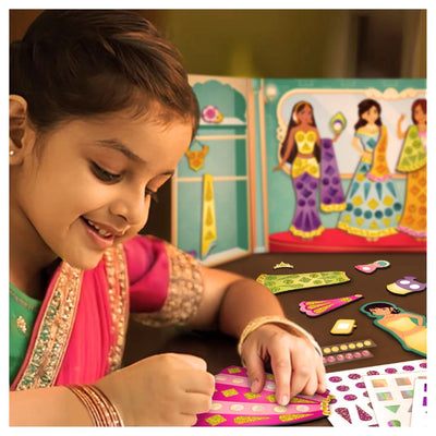 Imagi Make: DIY Magnetic Dress Up - Indian Princess