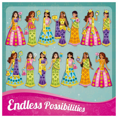 Imagi Make: DIY Magnetic Dress Up - Indian Princess