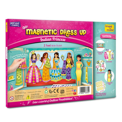 Imagi Make: DIY Magnetic Dress Up - Indian Princess