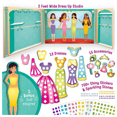 Imagi Make: DIY Magnetic Dress Up - Indian Princess