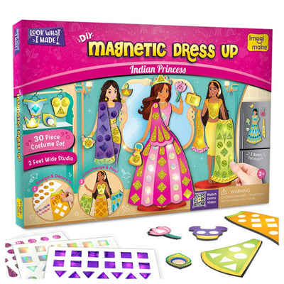 Imagi Make: DIY Magnetic Dress Up - Indian Princess