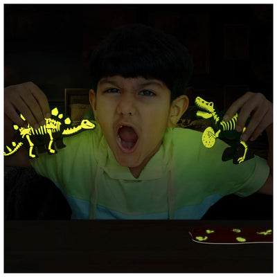 Imagi Make: Dinos & Eggs Glow In The Dark - Set of 3