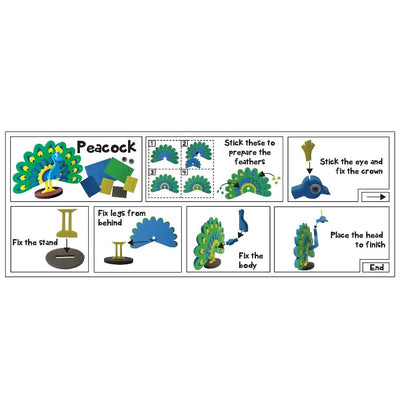 Mapology Birds Around The World 3D Puzzle