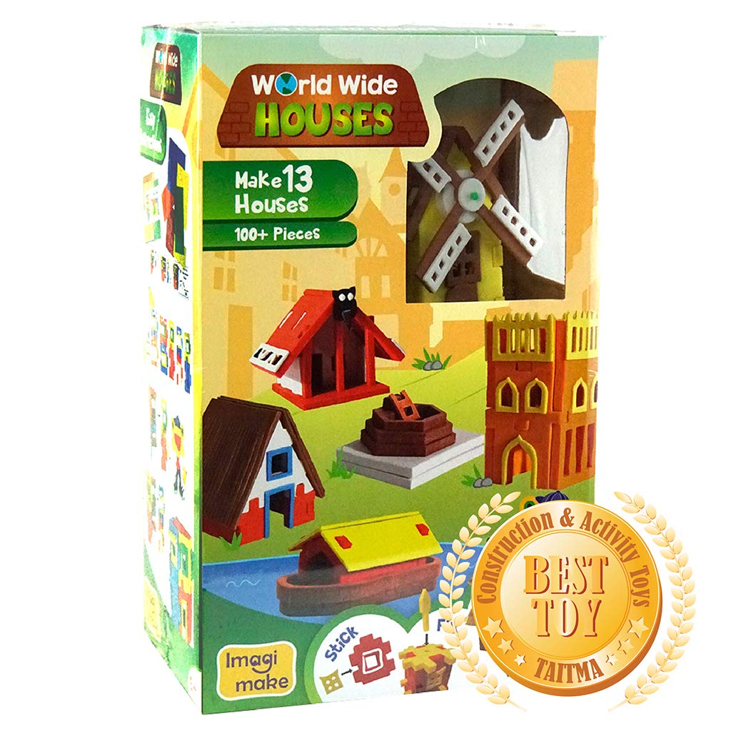 Mapology House Around The World 3D Puzzle