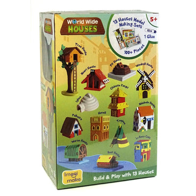 Mapology House Around The World 3D Puzzle