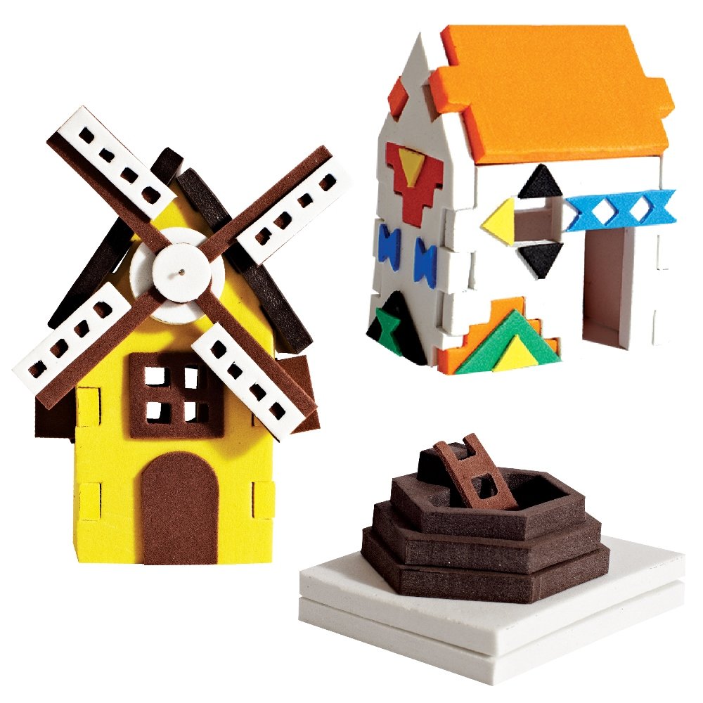 Mapology House Around The World 3D Puzzle