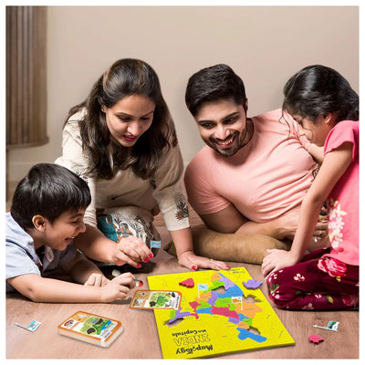 Imagi Make: Mapology India With Flags and Flash Card