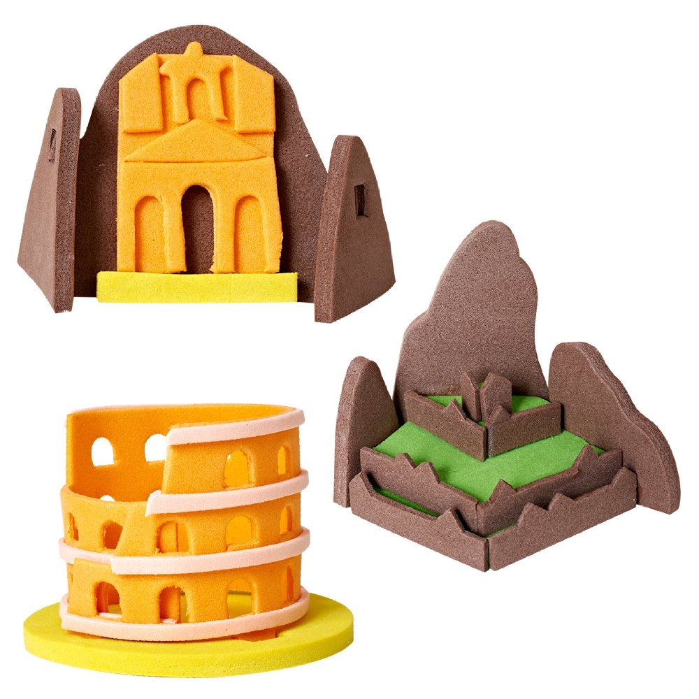 Mapology Monuments Around The World 3D Puzzle