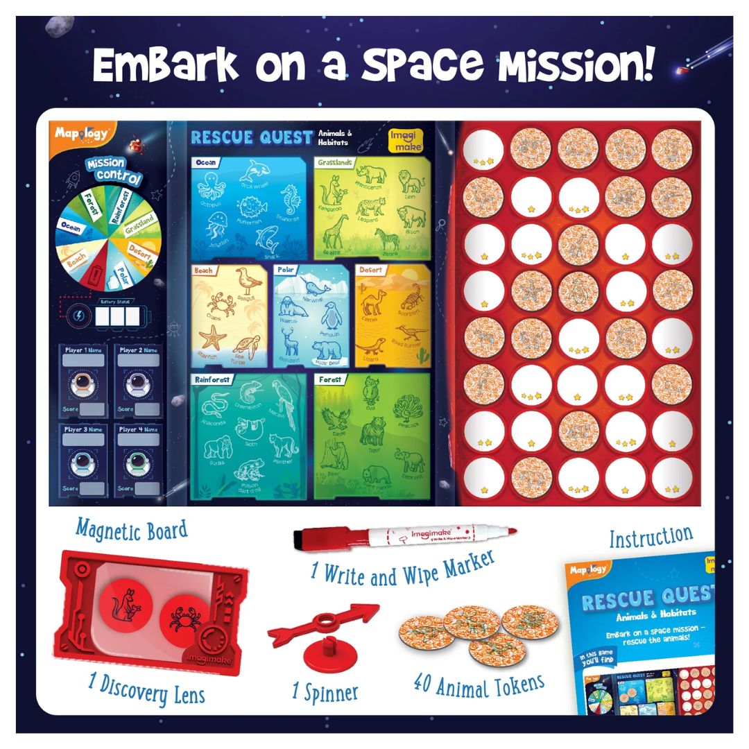 Imagi Make: Rescue Quest - Animals & Habitats