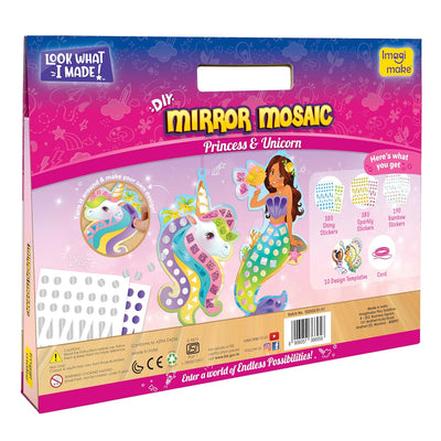 Mirror Mosaic - Princess & Unicorn | Imagi Make