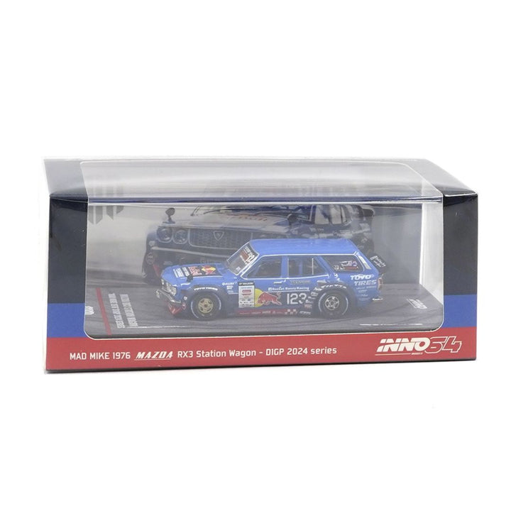 INNO64: Mad Mike 1976 RX3 Station Wagon D1GP 2024 Series – Krazy