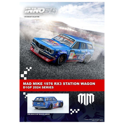 INNO64: Mad Mike 1976 RX3 Station Wagon D1GP 2024 Series