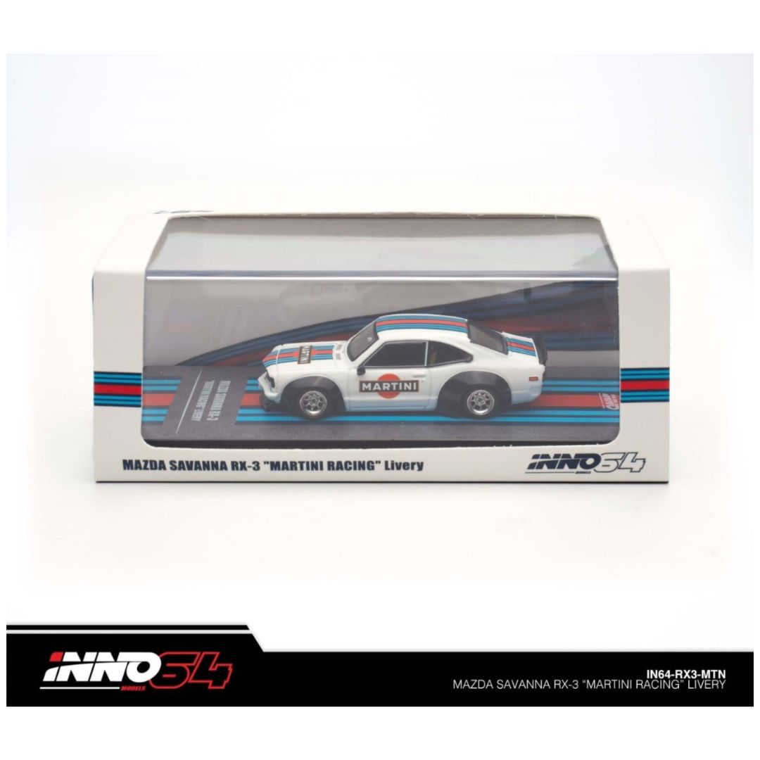 INNO64: Mazda Savanna RX-3 "Martini Racing" Livery